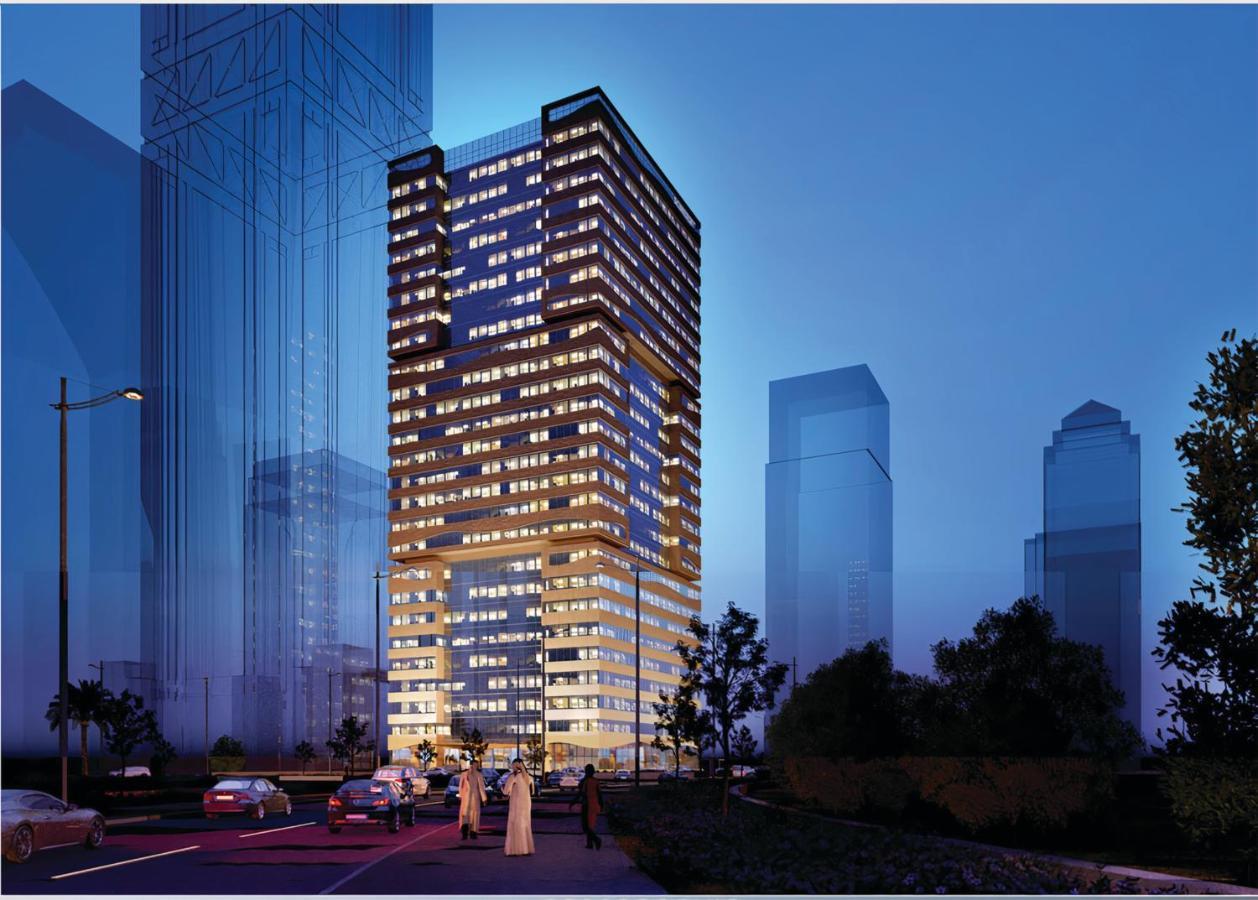Somerset West Bay Doha Exterior foto The 3D model of the building